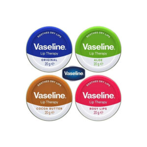 Vaseline Lip Therapy 20g – Rosy Lips - Cococa Butter - Original & Aloe ( 4 Adet )