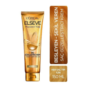 Elseve Mucizevi Yağ Saç Güzelleştirici Krem 150 ml