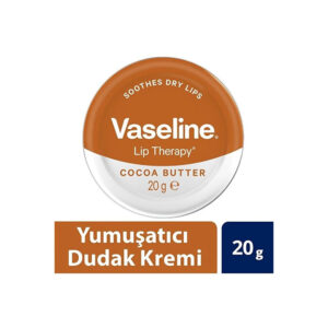 Vaseline Lip Therapy Yumuşatıcı Dudak Kremi Kakao Yağı 20 G