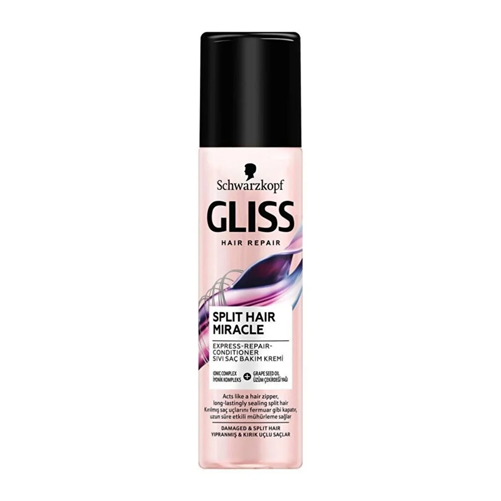 Gliss Split Hair Miracle Kırık Uçları Mühürleyen Sıvı Saç Bakım Kremi 200 ml