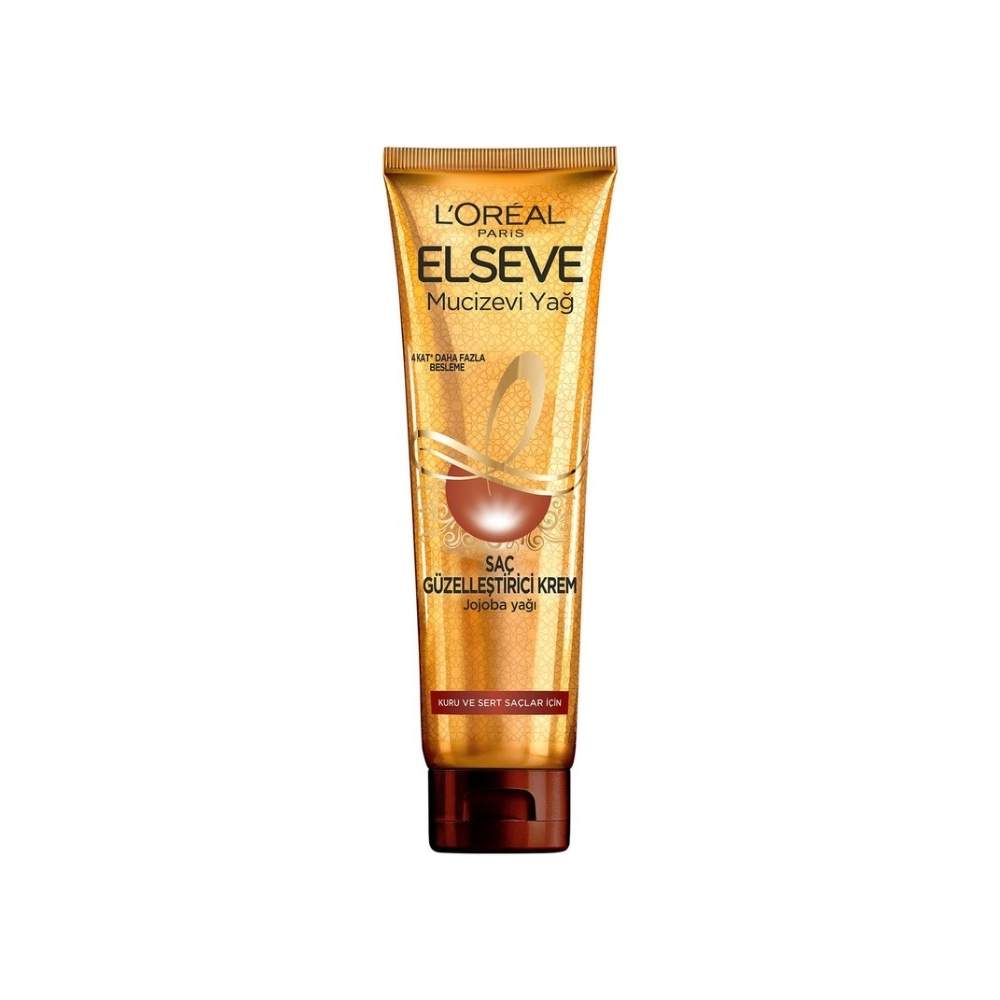 Elseve Mucizevi Yağ Kuru Saçlar için Güzelleştirici Bakım Kremi 150 ML