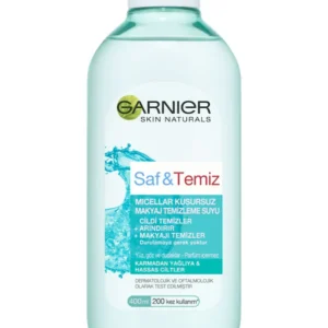 Garnier Saf & Temiz Micellar Kusursuz Makyaj Temizleme Suyu 400 ML