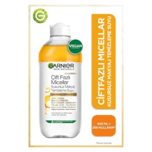 Garnier Çift Fazlı Micellar Kusursuz Makyaj Temizleme Suyu 400 ML