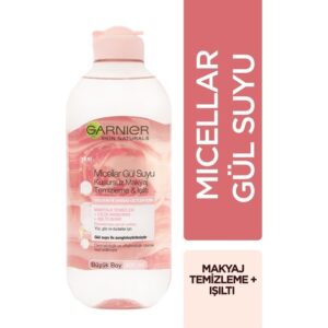 Garnier Micellar Gül Suyu Kusursuz Makyaj Temizleme & Işıltı 400 ML
