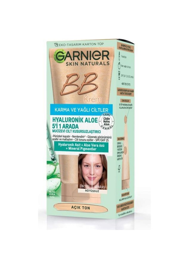 Garnier Açık Ton Karma ve Yağlı Ciltler için BB Krem 40 ML