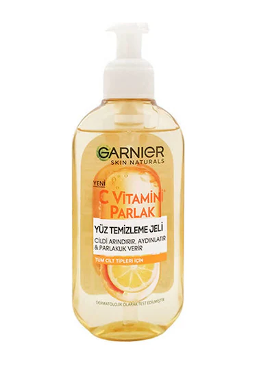 Garnier Skin Naturals C Vitamini Parlak Yüz Temizleme Jeli 200 ML
