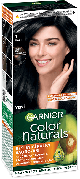 Garnier Color Naturals Saç Boyası 1 Siyah