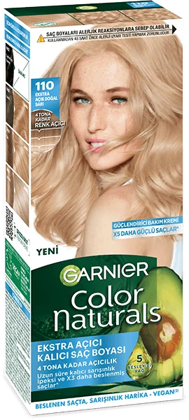 Garnier Colour Natural Boya - 110 Ekstra Açık Doğal Sarı