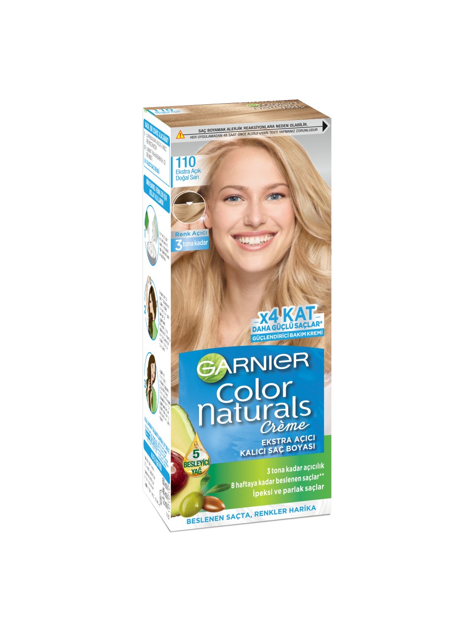 Garnier Colour Natural Boya - 110 Ekstra Açık Doğal Sarı