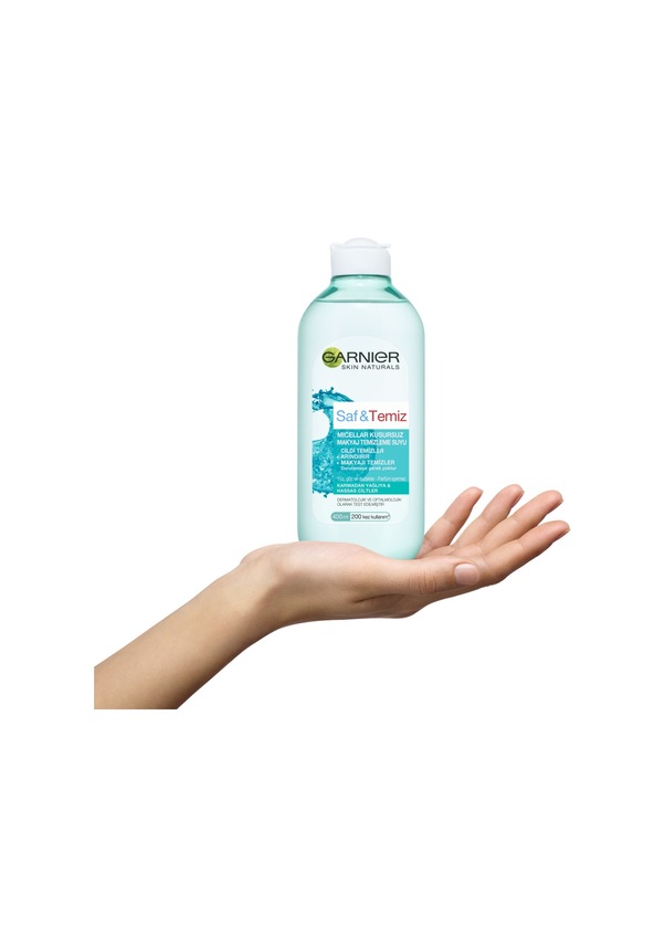 Garnier Saf & Temiz Micellar Kusursuz Makyaj Temizleme Suyu 400 ML