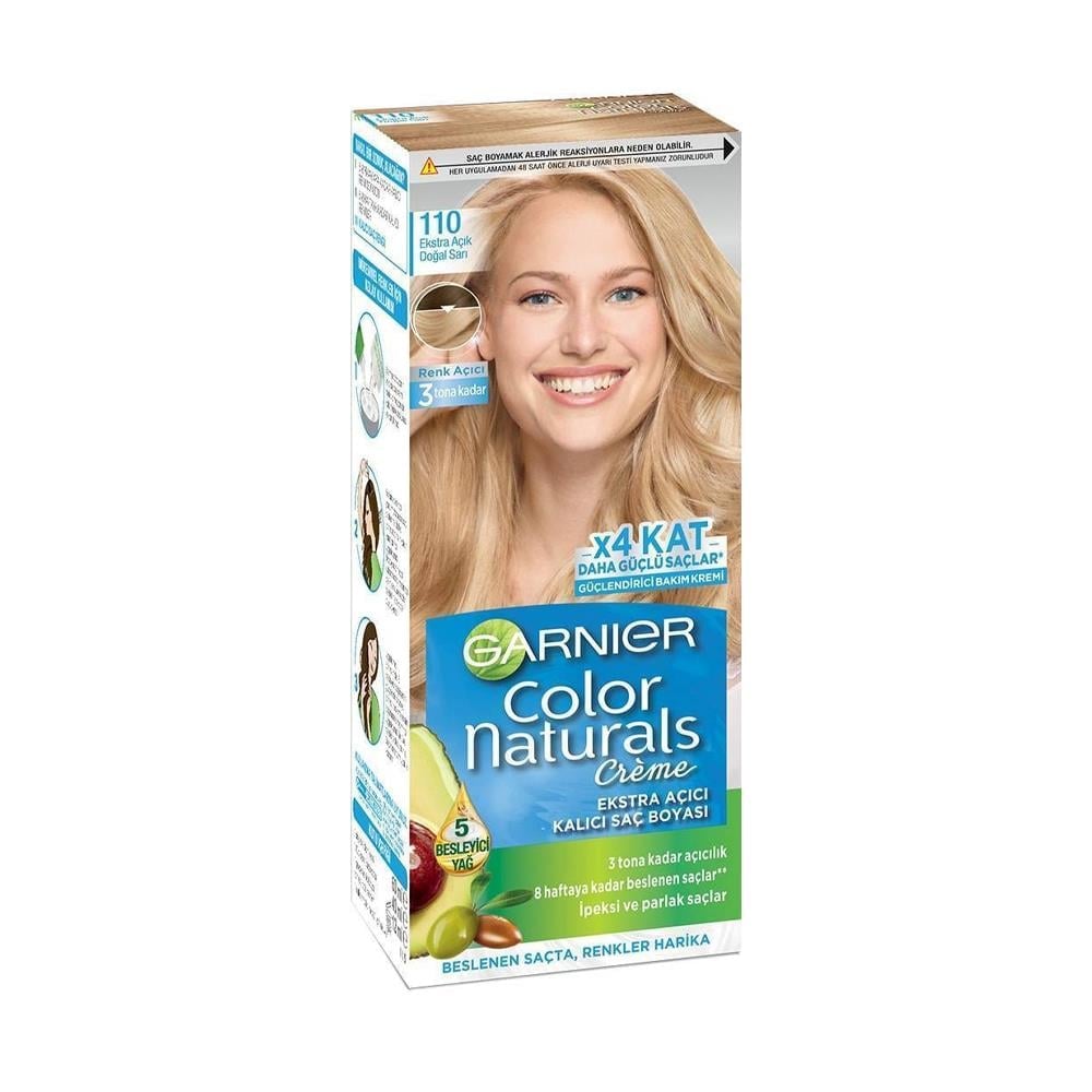 Garnier Colour Natural Boya - 110 Ekstra Açık Doğal Sarı