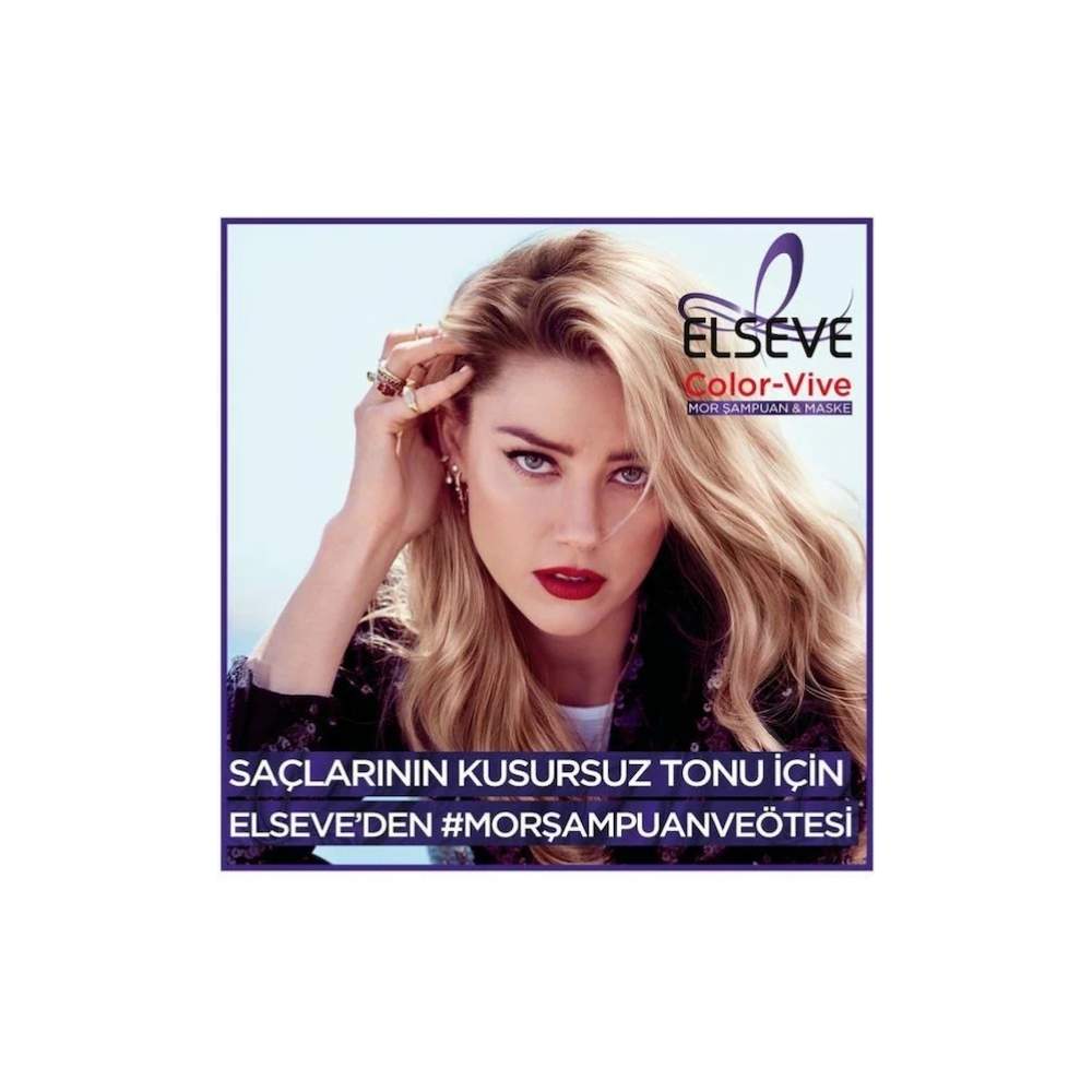 Elseve Color-Vive Mor Şampuan 200 ML