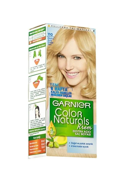 Garnier Colour Natural Boya - 110 Ekstra Açık Doğal Sarı