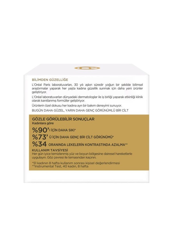L'Oreal Paris Yaş Uzmanı 60+ Kırışıklık Karşıtı Besleyici Krem 50 ml