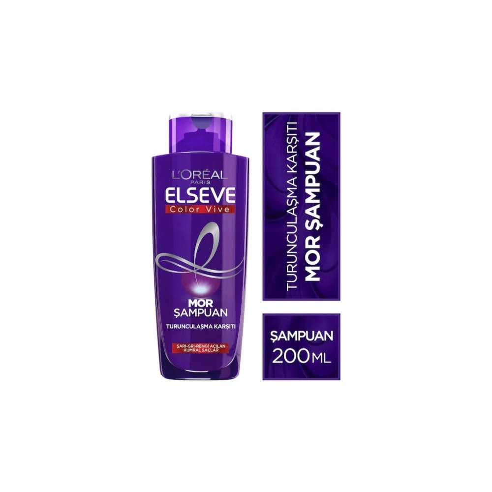 Elseve Color-Vive Mor Şampuan 200 ML