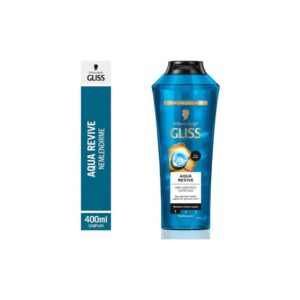 Gliss Aqua Revive Normal ve Kuru Saçlar için Nemlendirici Şampuan 400 ML