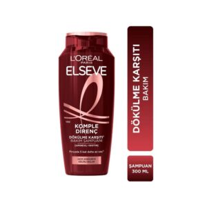 Elseve Komple Direnç Dökülme Karşıtı Bakım Şampuanı 300 ML
