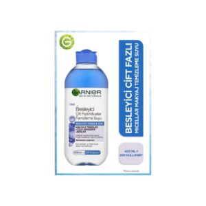 Garnier Besleyici Çift Fazlı Micellar Makyaj Temizleme Suyu 400 ML