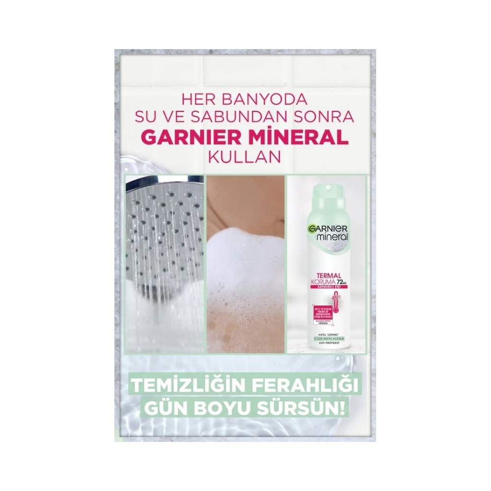 Garnier Mineral Termal Koruma Kadın Deodorant 150 ML