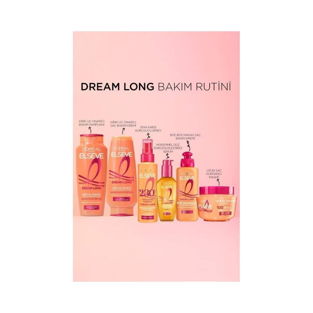 Elseve Dream Long Isı Koruyucu & Pürüzsüzleştirici Sprey Serum 150 ML