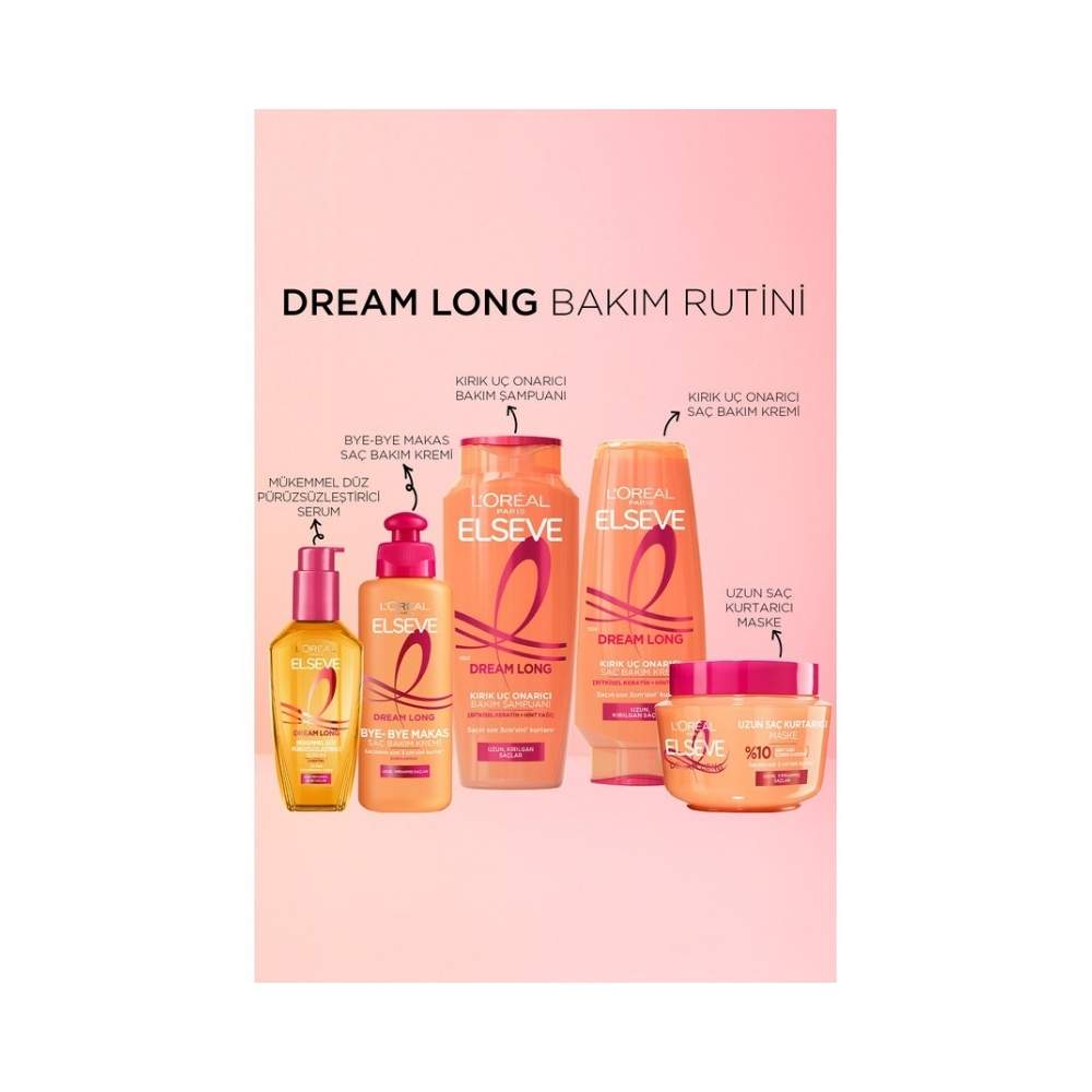 Elseve Dream Long Kırık Uç Onarıcı Bakım Şampuanı 300 ML