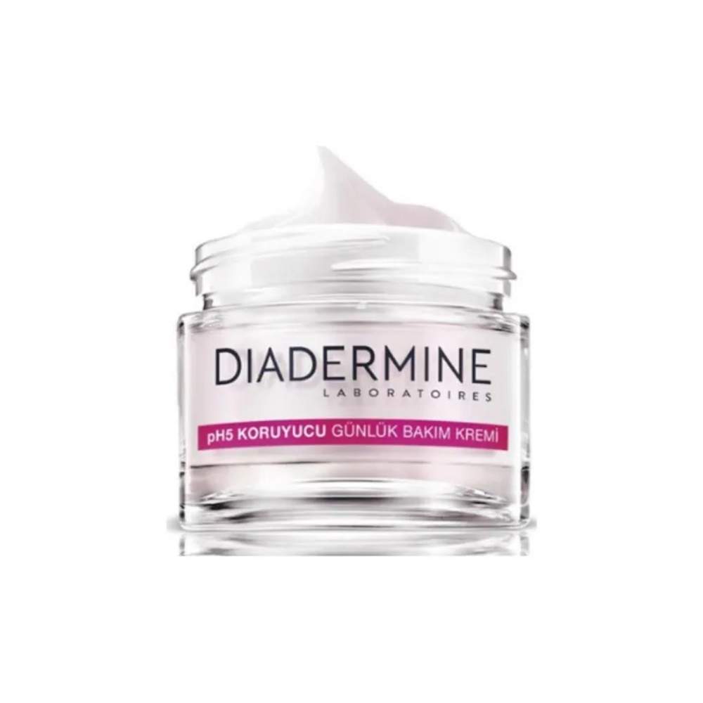 Diadermine PH 5 Kuru ve Hassas Ciltler için Koruyucu Günlük Bakım Kremi 50 ML x 2 adet