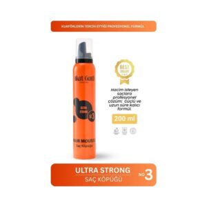 Akat Gardi Saç Köpüğü Ultra Strong No:3 Turuncu 200 Ml