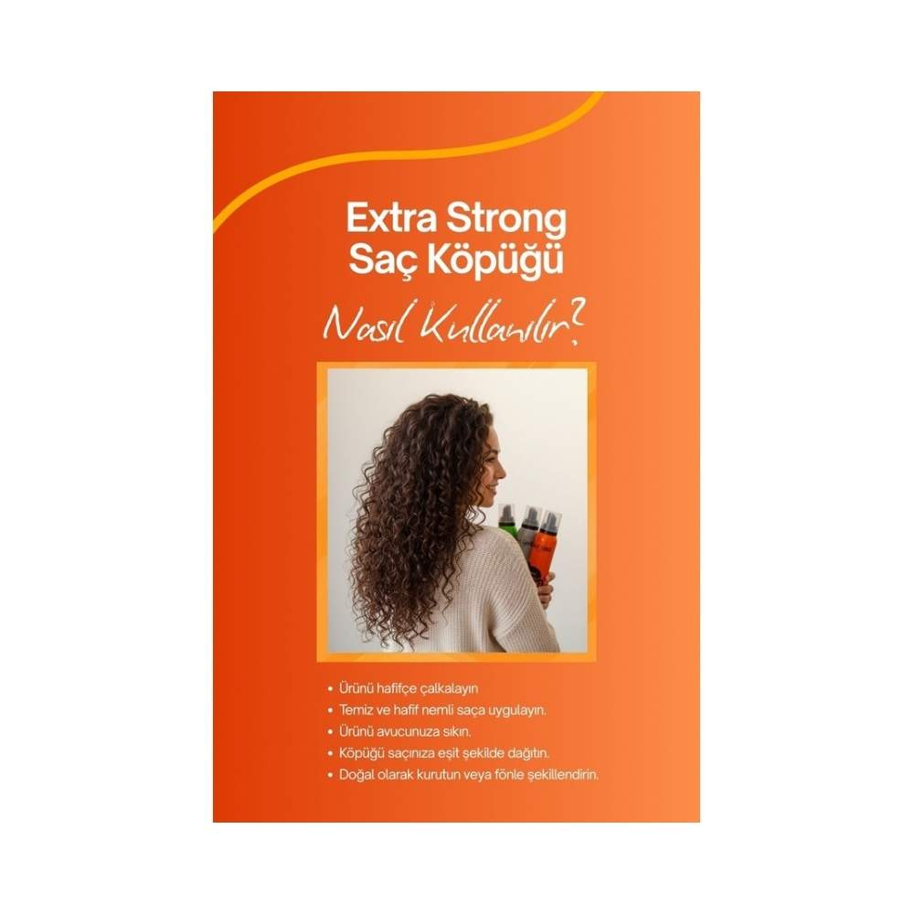 Akat Gardi Saç Köpüğü Extra Strong No:2 Gri 200 Ml