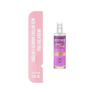 Restorex Speed Strong Işıltılı Bakım Sıvı Saç Kremi 200 Ml - Sarmaşık Özlü, Uzama, Dökülme Karşıtı