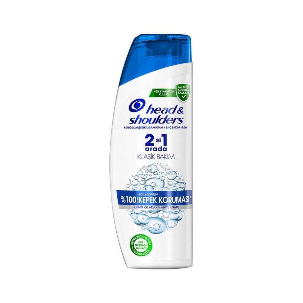 Head & Shoulders Klasik Bakım 2'si 1 Arada Kepeğe Karşı Etkili Şampuan 250 ML