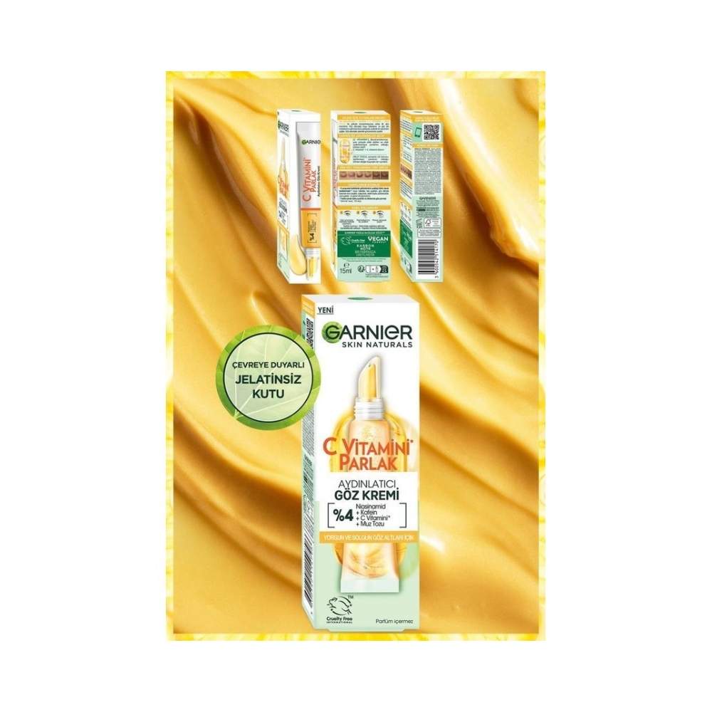 Garnier C Vitamini Parlak Aydınlatıcı Göz Kremi 15 ML