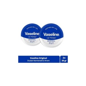 Vaseline Lip Therapy Yumuşatıcı Dudak Kremi Original 2 x 20 G