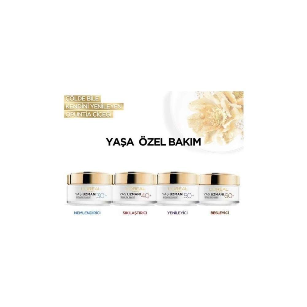 L'Oreal Paris Yaş Uzmanı 60+ Kırışıklık Karşıtı 50 ML