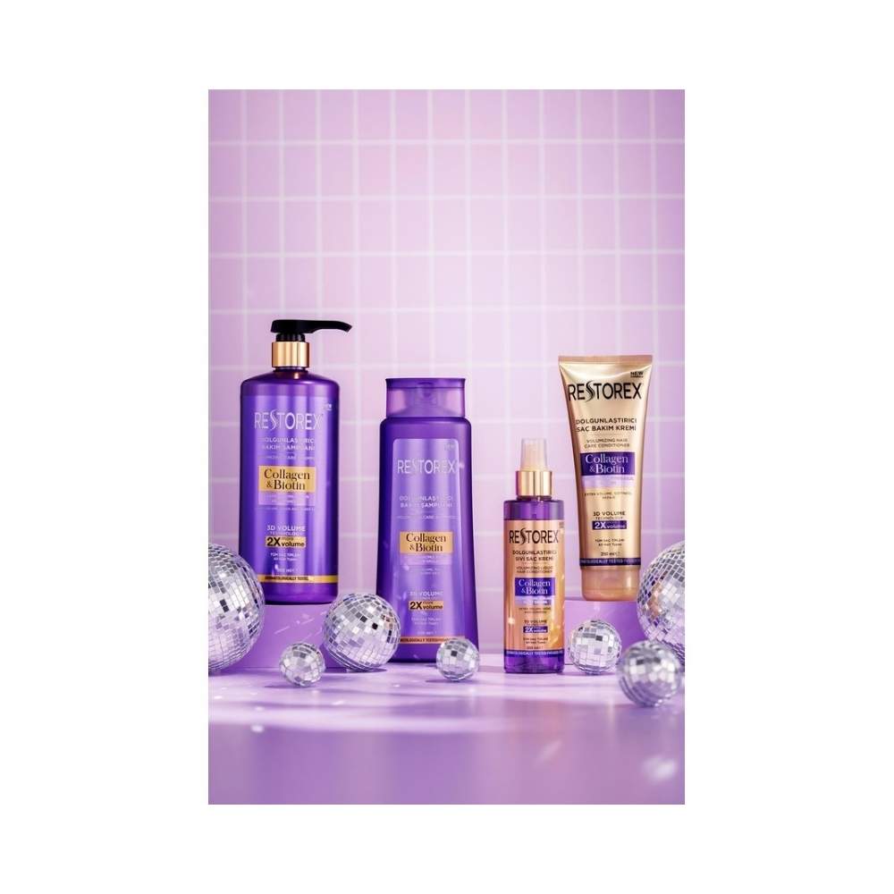 Restorex Dolgunlaştırıcı Sıvı Saç Kremi Kolajen & Biotin 200 Ml