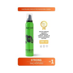 Akat Gardi Saç Köpüğü Strong No:1 Yeşil 200 Ml