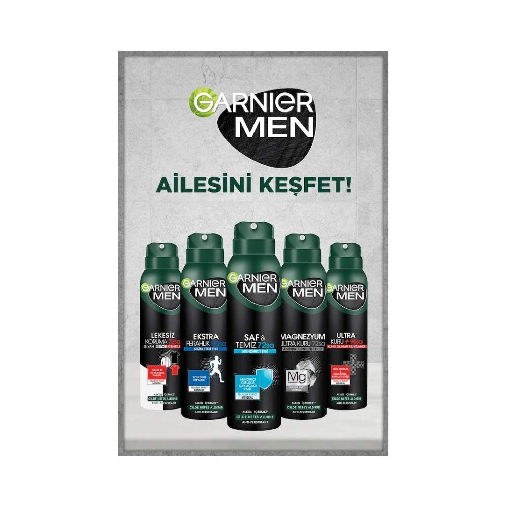 Garnier Men Ekstra Ferahlık Antiperspirsant Erkek Deodorant 150 ML