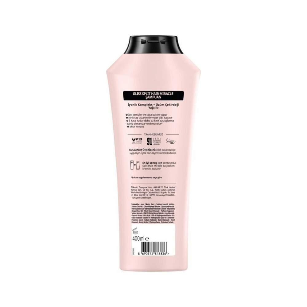Gliss Split Hair Miracle Şampuan 400 ML