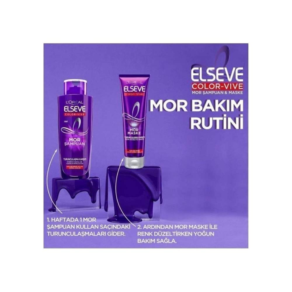 Elseve Turunculaşma Karşıtı Mor Bakım Seti