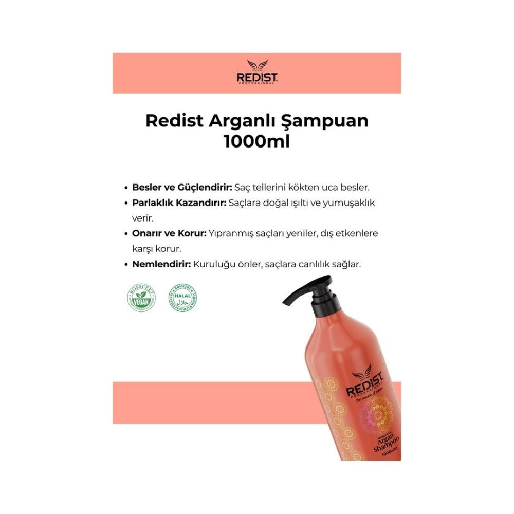 Redist Argan Şampuan 1 L