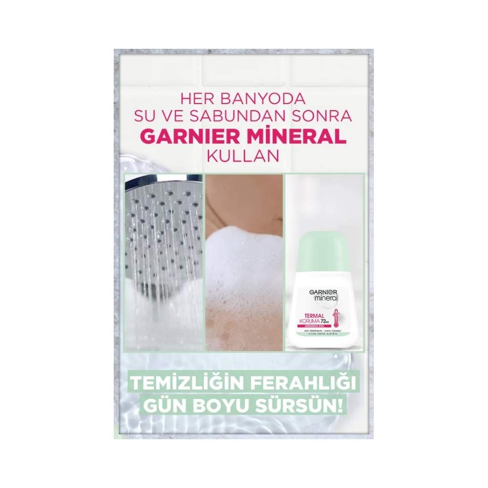 Garnier Minerals Etki 72H Kadın Roll-On Deodorant 50 ML