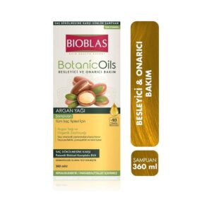 Bioblas Botanic Oils Argan Şampuan 360 Ml Besleyici, Onarıcı, Argan Yağı