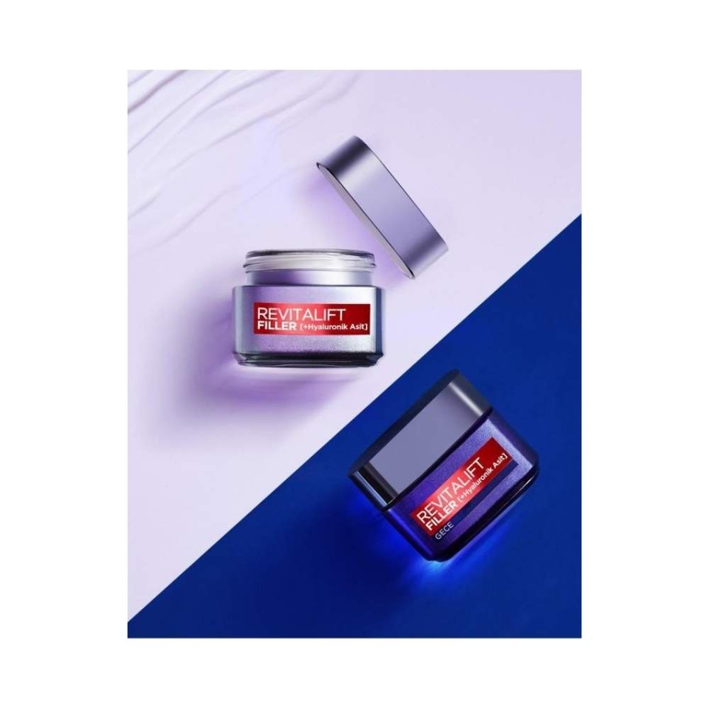 L'Oreal Paris Revitalift Filler Dolgunlaştırıcı Gece Kremi 50 ML