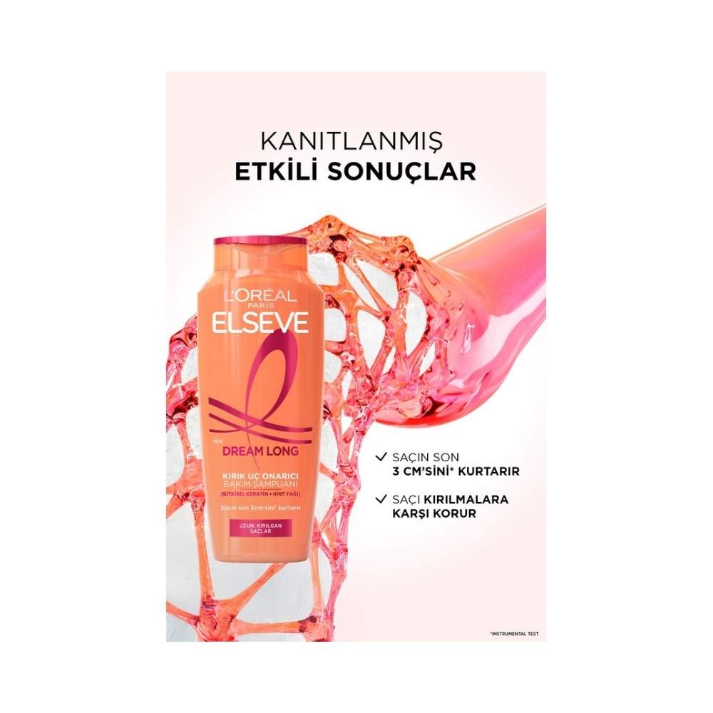 Elseve Dream Long Kırık Uç Onarıcı Bakım Şampuanı 300 ML