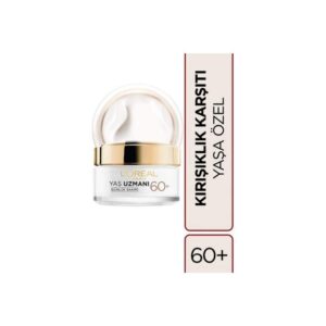 L'Oreal Paris Yaş Uzmanı 60+ Kırışıklık Karşıtı 50 ML