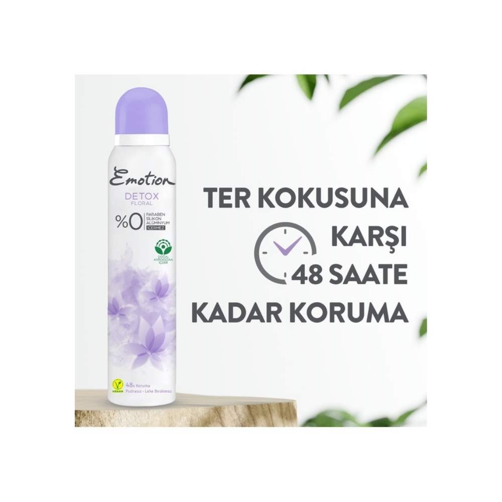 Emotion Floral Kadın Sprey Deodorant 200 ML