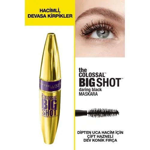 Maybelline New York The Colossal Big Shot Siyah Maskara