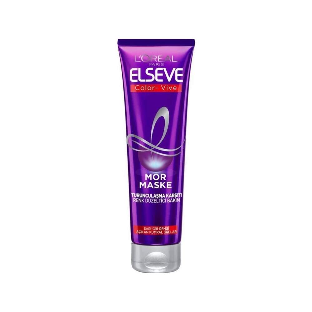 Elseve Color Vive Turunculaşma Karşıtı Mor Maske 150 ML