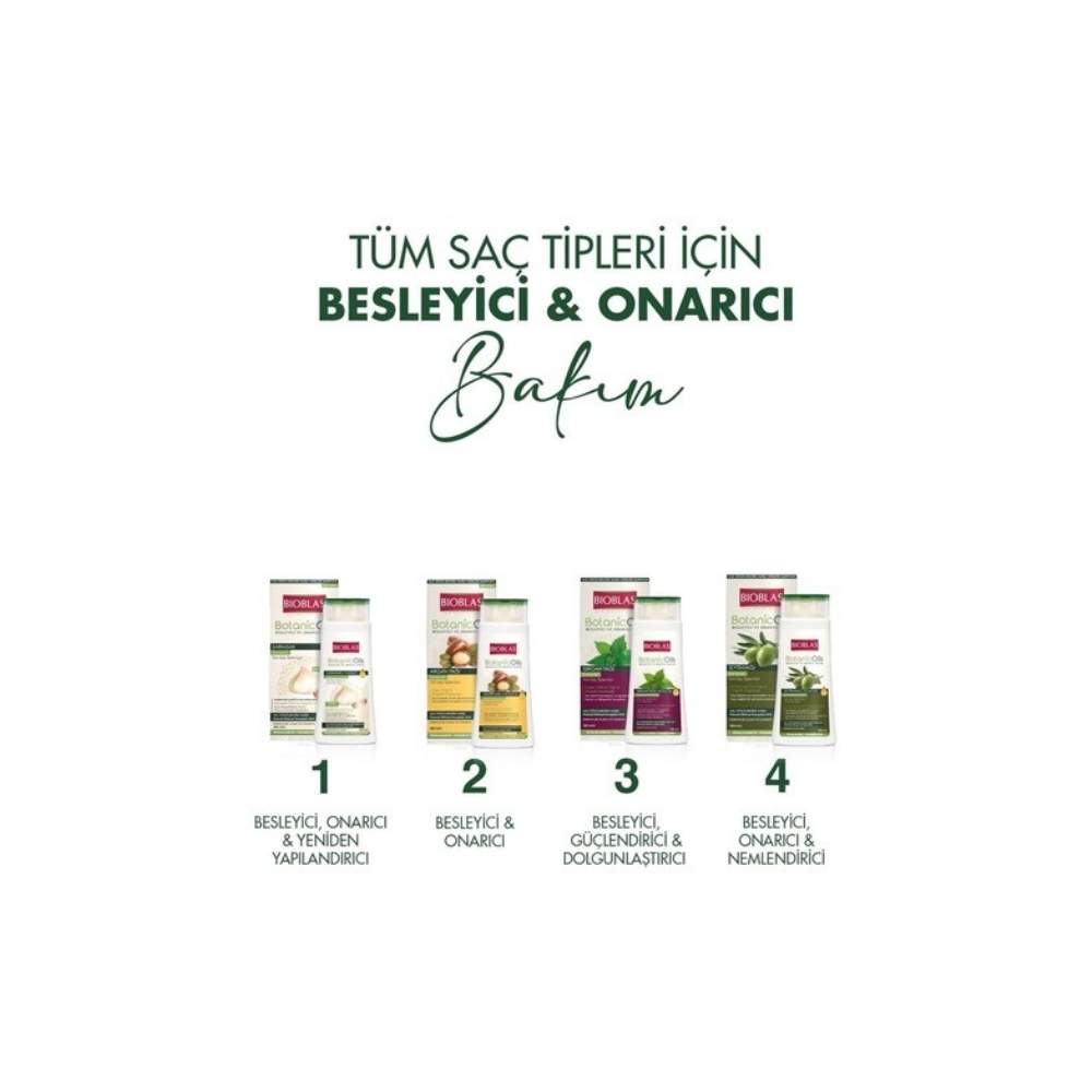 Bioblas Botanic Oils Isırgan Organik Zeytinyağı Şampuan 360 ml - Dolgunlaştırıcı, Saç Dökülmesine Karşı