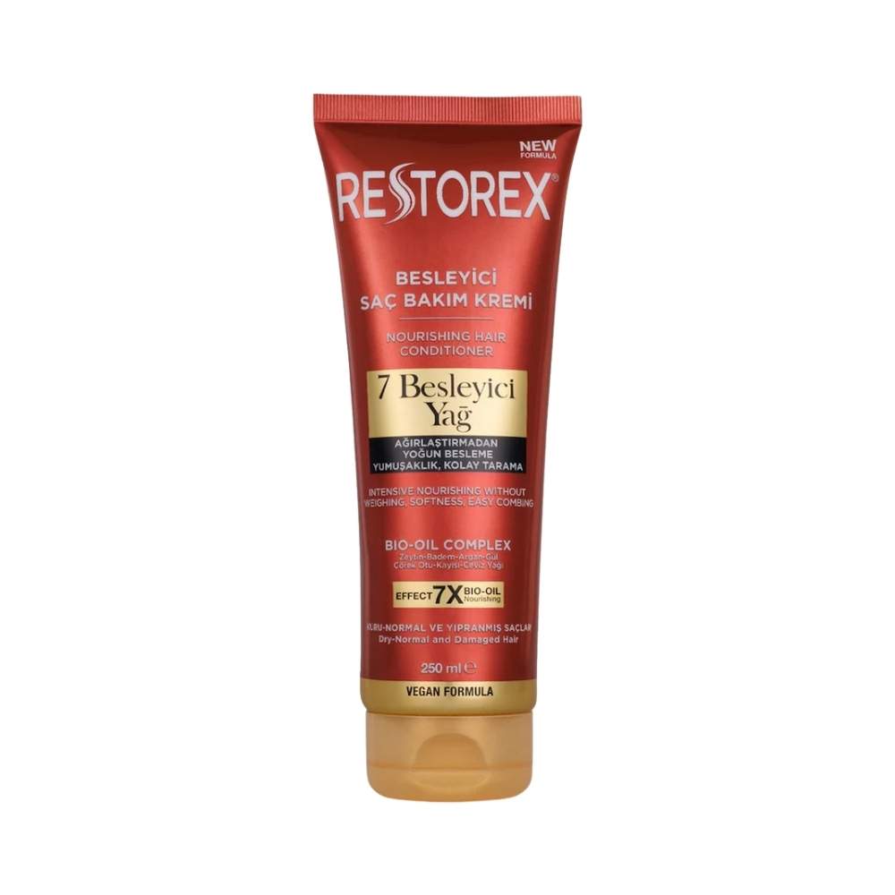 Restorex Besleyici Bakım Saç Kremi 250 Ml - 7 Besleyici Yağ Göz Alıcı Parlaklık İpeksi Yumuşaklık