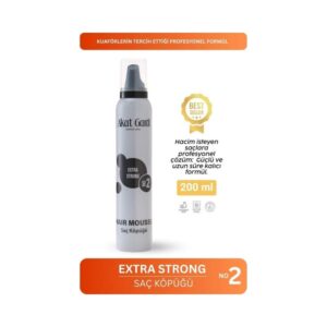 Akat Gardi Saç Köpüğü Extra Strong No:2 Gri 200 Ml